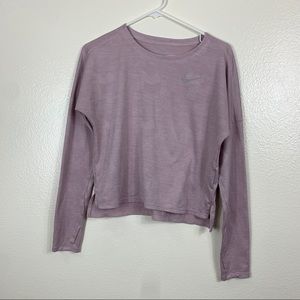 Nike Light purple Dri-fit long sleeve